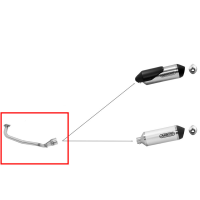 Colector acero Arrow Racing Yamaha NMax 125-155 17-20 Â· 2
